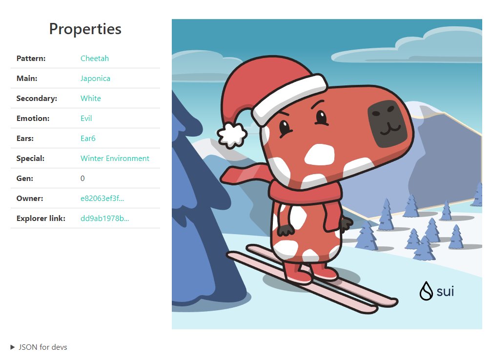 🎁 I just unboxed my Sui Holiday Capy! ❄️
was very happy because he wanted to ski into the forest to find his good friends,#CapyHolidays <a href="/SuiNetwork/">Sui</a>