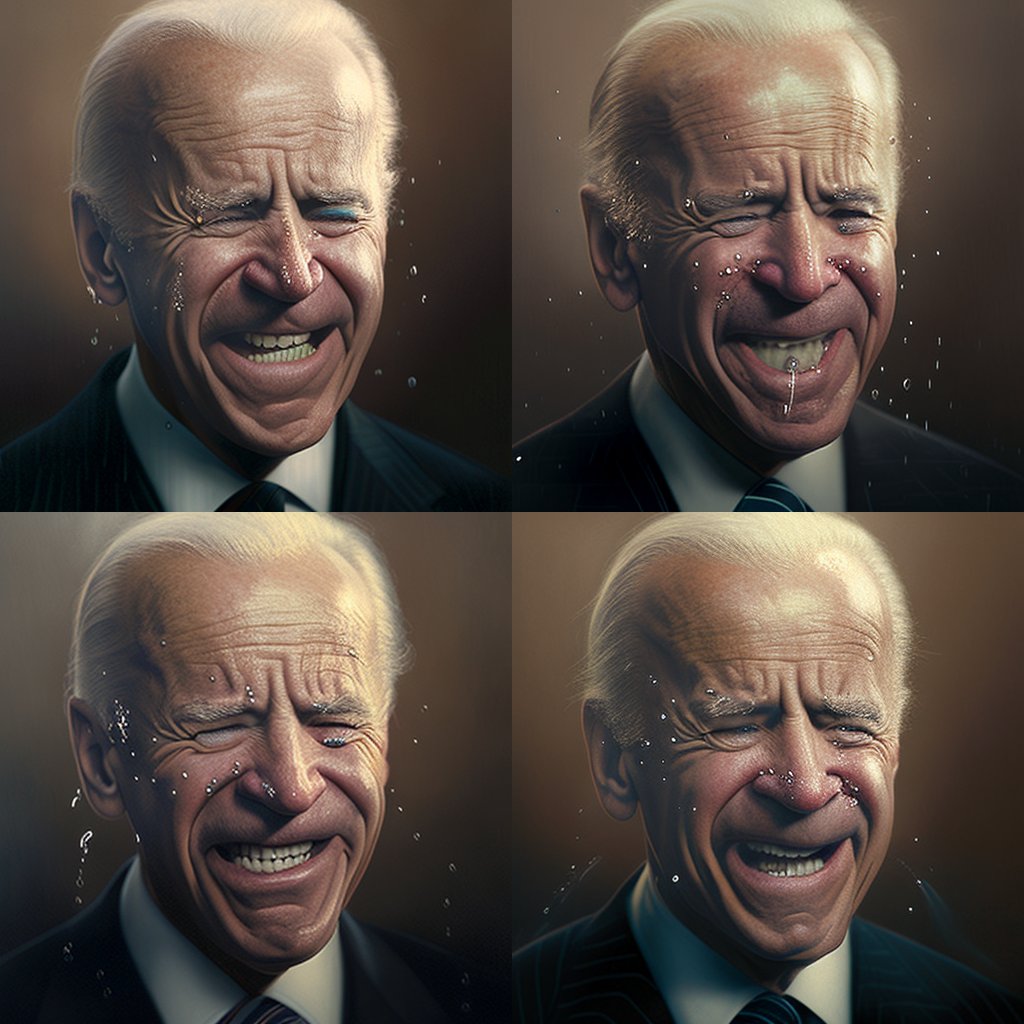 Pretty wild, which is your favorite? 
#aiart #joebiden
