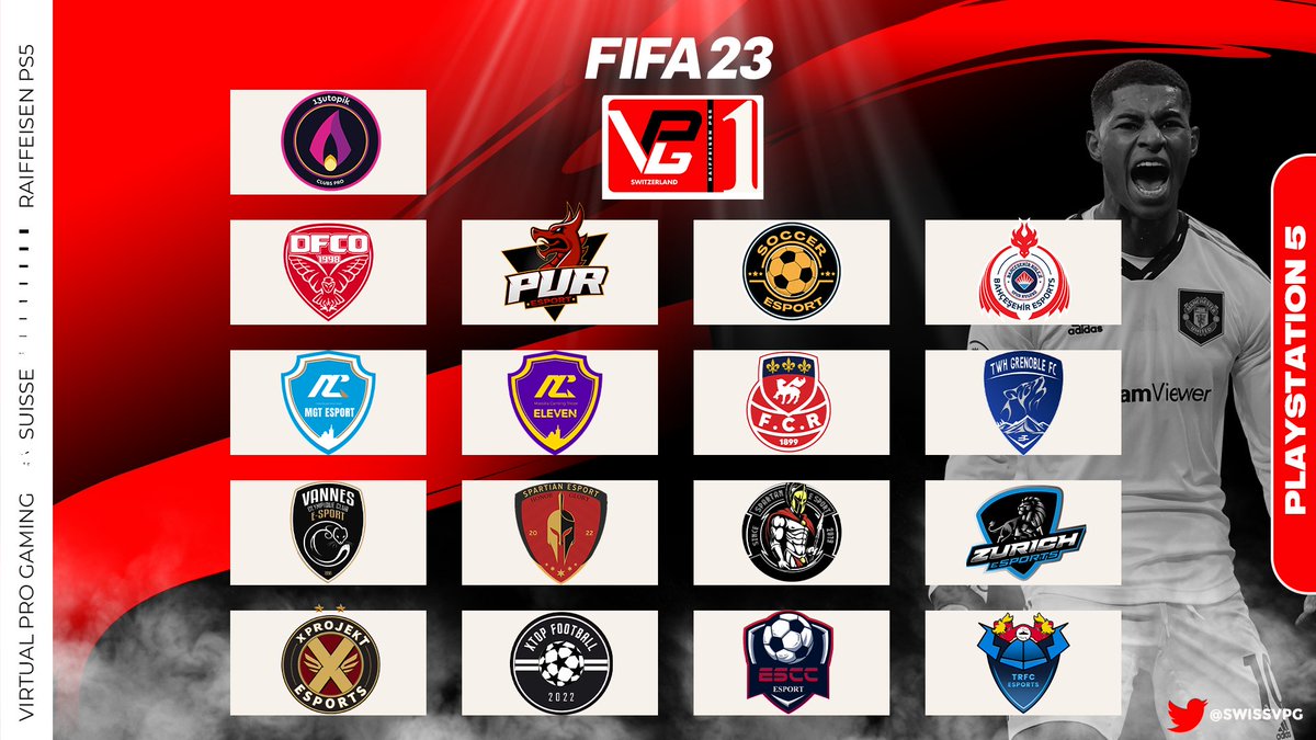 Hello everyone ,
 it's the start of season 2 on ps5 we present to you the clubs that will compete for the title of season 2
Bonjour à tous ,
  c'est le début de la saison 2 sur ps5 on vous présente les clubs qui vont concourir pour le titre de la saison 2

 <a href="/OfficialVPG/">Virtual Pro Gaming</a>
#clubpro