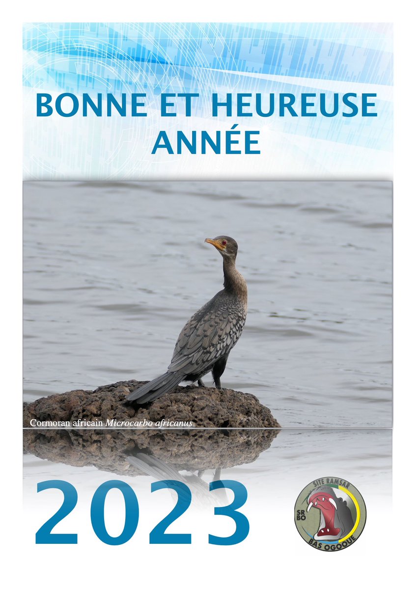 Le Site Ramsar du Bas Ogooué au Gabon vous souhaite et bonne et heureuse année