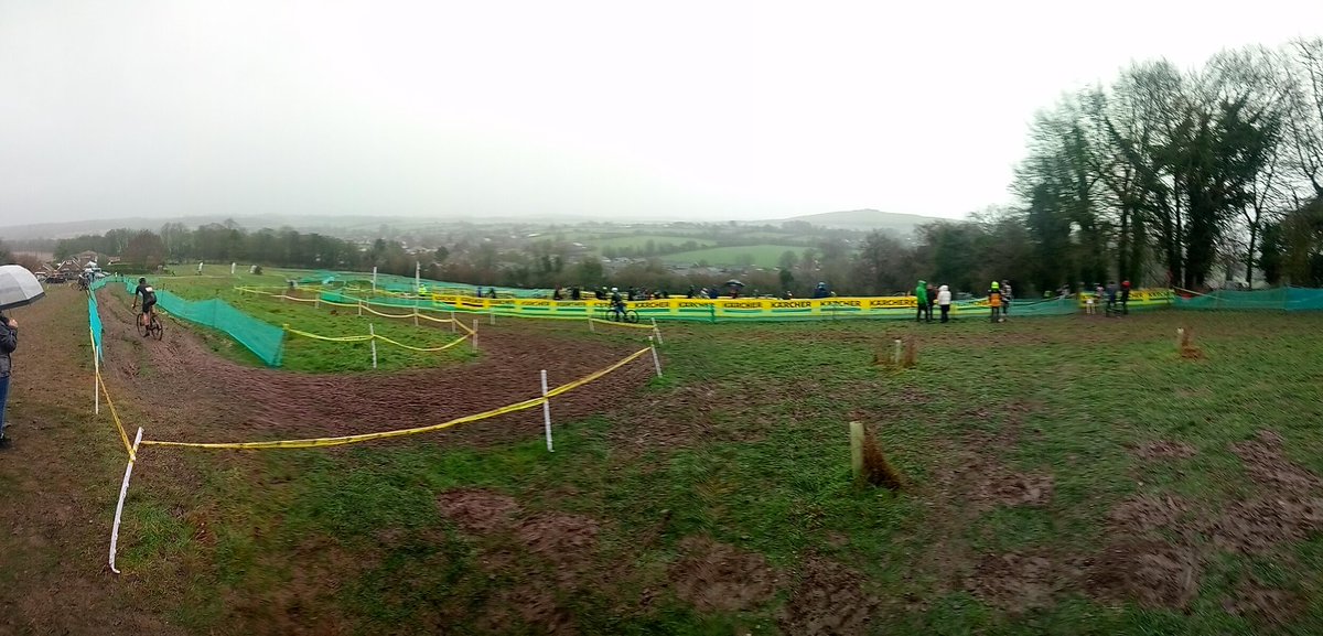 Well, I spectated a few #cycloCross races, watched a lot of people fall over and laugh a lot, and then fell over myself. Bloody good fun, thanks @ClanfieldCx !