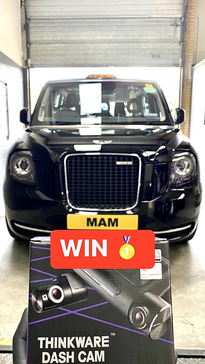 MAM_TAXIS's tweet image. 🥇 YOU COULD WIN 🥇 Thinkware Dash cam and Installation!!!!

To Enter the competition you Must….

⭐️ Like + Retweet this post!
⭐️ comment which vehicle you have!

Dash cam : F200 1ch system
Competition Ends 01/03/23
All vehicles Welcome UK only
Good Luck 🤞🏻