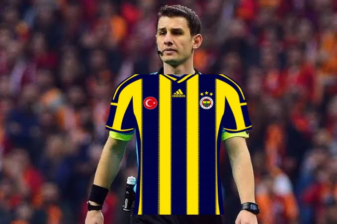 Evde unutmuş formasını giydirdik Halil Umut Meler ’in. #FBvsGS #Galatasaray #derbi