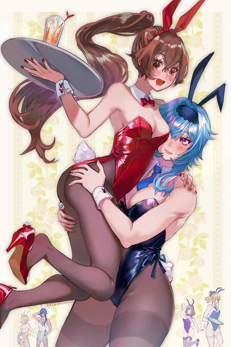 They had to get creative to get funds for the KoF this new year #eulamber #genshinimpact #原神 