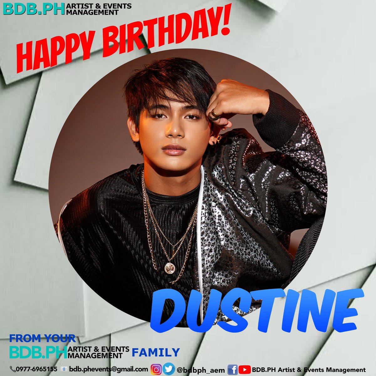bdbph_aem's tweet photo. Happy 20th Birthday Dustine! 
@dustinemayores9 #pbbteendustine #pbbdustine #dustinemayores https://t.co/LtT6AXXX9Y