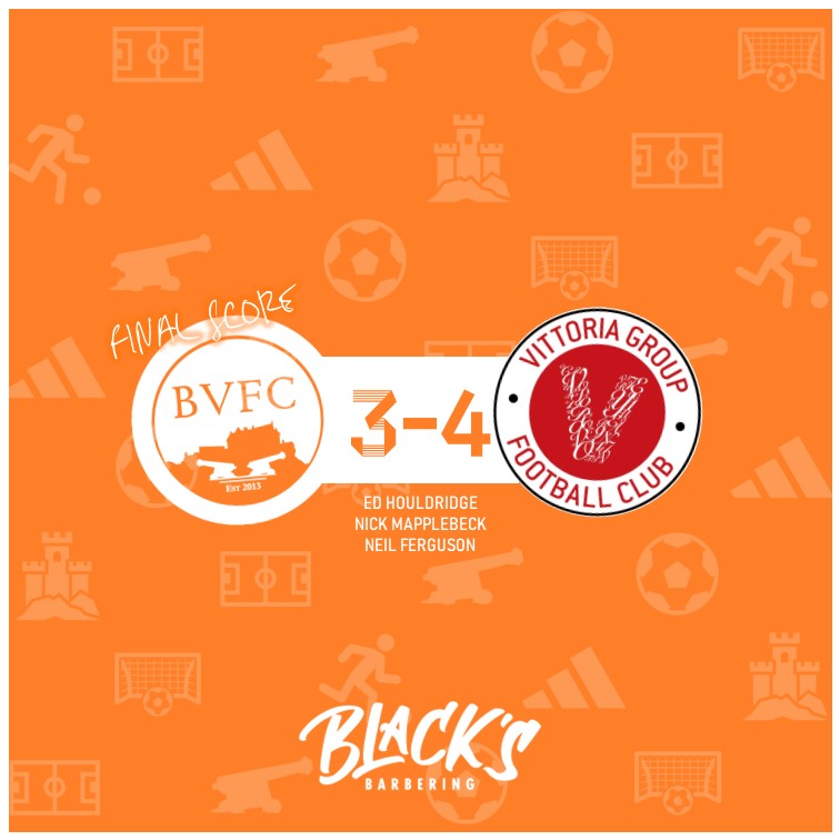 2023 starts with a defeat, but a good performance and unlucky not to sneak a draw at the end in our first game vs <a href="/VittoriaGroupFC/">Vittoria Group FC</a> for a few years! 🧡⚽️ #BVFC #sundayleague #finalscore