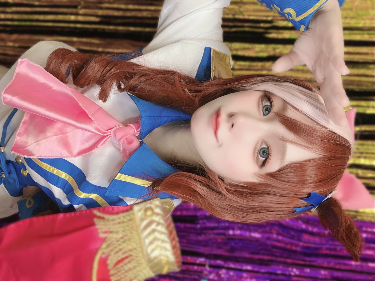 #cosplay  ｰキミと夢をかけるよｰ
🐎ウマ娘 プリティーダービー🏆
      トウカイテイオー コスプレ