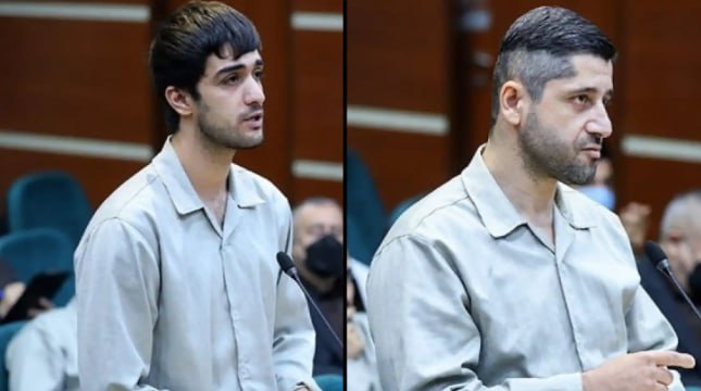 ierrejon's tweet photo. Que se recuerden sus nombres: Mohammad Mehdi Karami y Seyyed Mohammad Hosseini. Ejecutados por defender la libertad para las mujeres y la democracia para su país. El pueblo iraní vencerá contra la tiranía. https://t.co/fx24dCNyvG