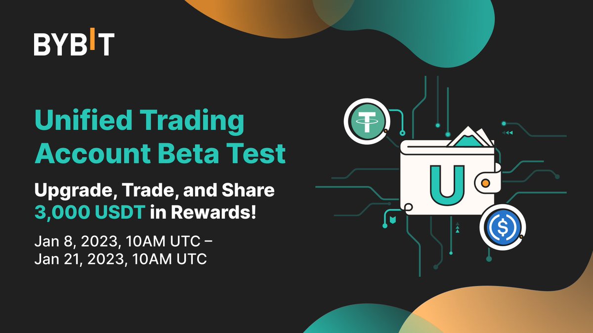 crypto_mania3's tweet photo. 📣 #Bybit is pleased to announce the beta launch of the Unified Trading Account!
🤩 Now you can trade Spot, Derivatives and Options contracts from a single account.
👉🏻 Join the beta test and share 3,000 $USDT in rewards: https://t.co/tT3AgO1eSD
#TheCryptoArk #BybitUTA https://t.co/UdhWskfZxG