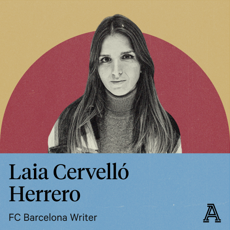 TheAthleticFC's tweet photo. "I've always been fascinated by what football does to people. 

"My grandfather used to lock himself in his room when Barcelona were playing – when he emerged, you could tell by his face whether they had won or lost." 

New FC Barcelona writer at The Athletic: @Laia_Cervello