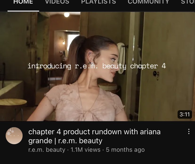 wallfinter's tweet photo. i would’ve loved to say this is a reach but then again why the hell would she decide to keep this random clip in between the others and also make it the thumbnail… https://t.co/CaiyADrYRe