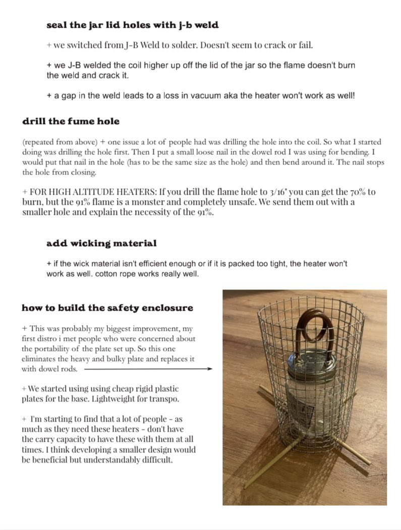 rivervalleyMA's tweet photo. here is a compilation of lessons learned from heater bloc 2022! happy to have these hot tips for our 2023 builds! thanks to all who contributed ❤️‍🔥 @HeaterBlocSd @HeaterBloc @Heaterblocphl https://t.co/gWRoOGfyjA