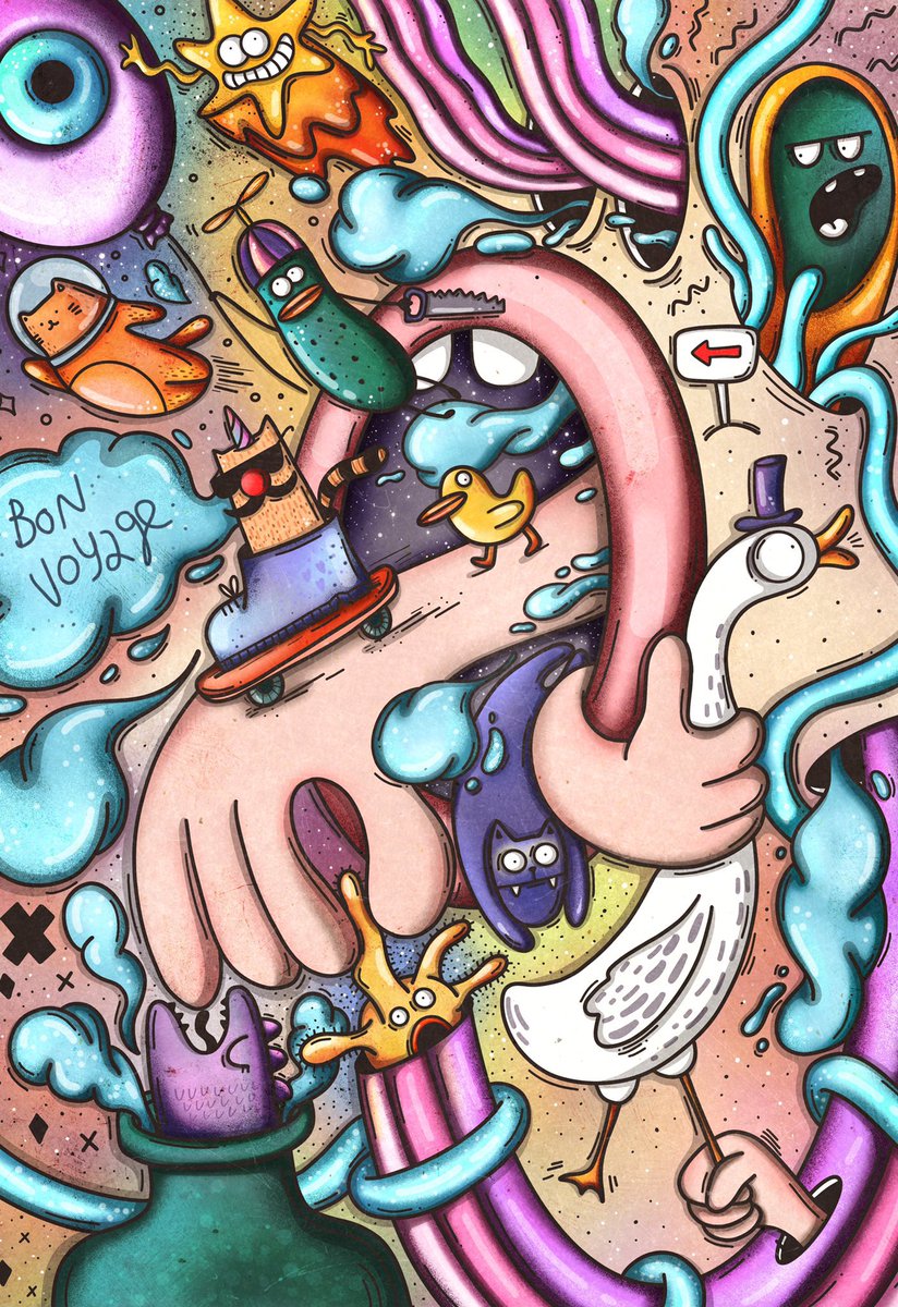 Every Sunday, we come together as a community to spotlight artists with under 2k followers. 

In today’s #SundaySpotlight, I wanted to share 2 talented doodle artists with you. 

Both have super affordable editions available!

✨ <a href="/vikakostrubei/">VIKA🍄 | doodle-artist</a>
✨ <a href="/VeroSuleimanova/">V E R A</a>