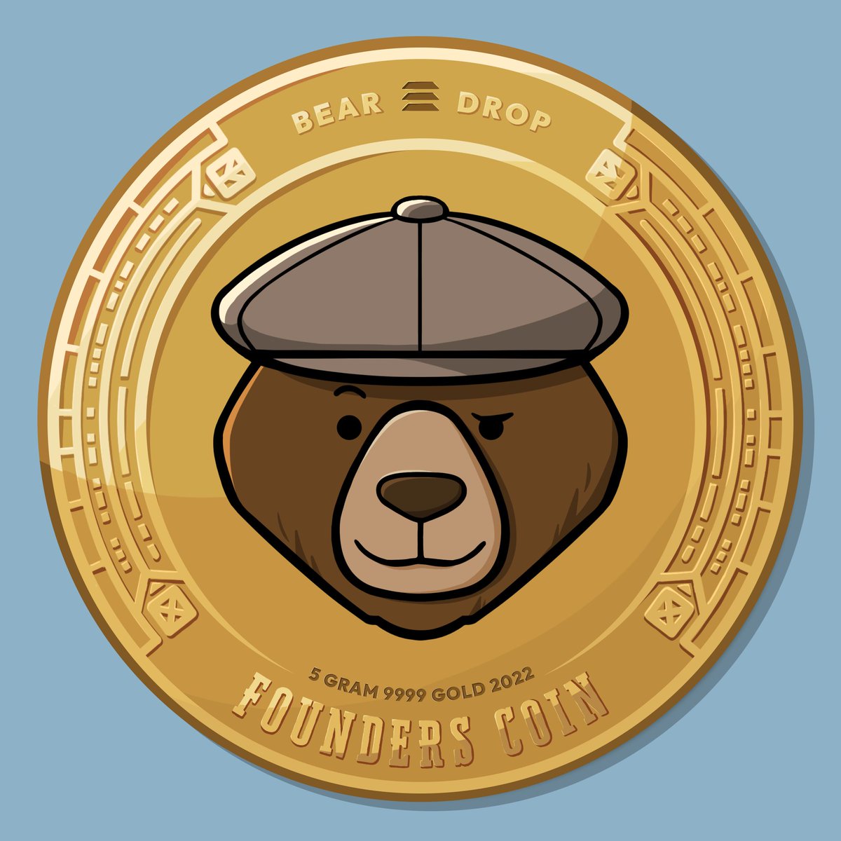 Thommyturtle's tweet photo. Just dumped that generous $FRONK airdrop and bought some more $GOLD in the form of @okaybears
Founders Coins &amp; Boomboxes. So ready to burn em soon to receive #OkayBears $GOLD medallions. 🪙 https://t.co/n7i5A0UtPq