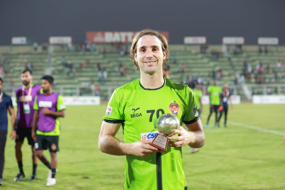✅ First appearance for <a href="/GokulamKeralaFC/">Gokulam Kerala FC</a>
⚽ First goal
🏆 First Hero of the Match
🇪🇸 Sergio Mendigutxia

#GKFCCB ⚔️ #HeroILeague 🏆 #TogetherWeRise 🤝 #IndianFootball ⚽