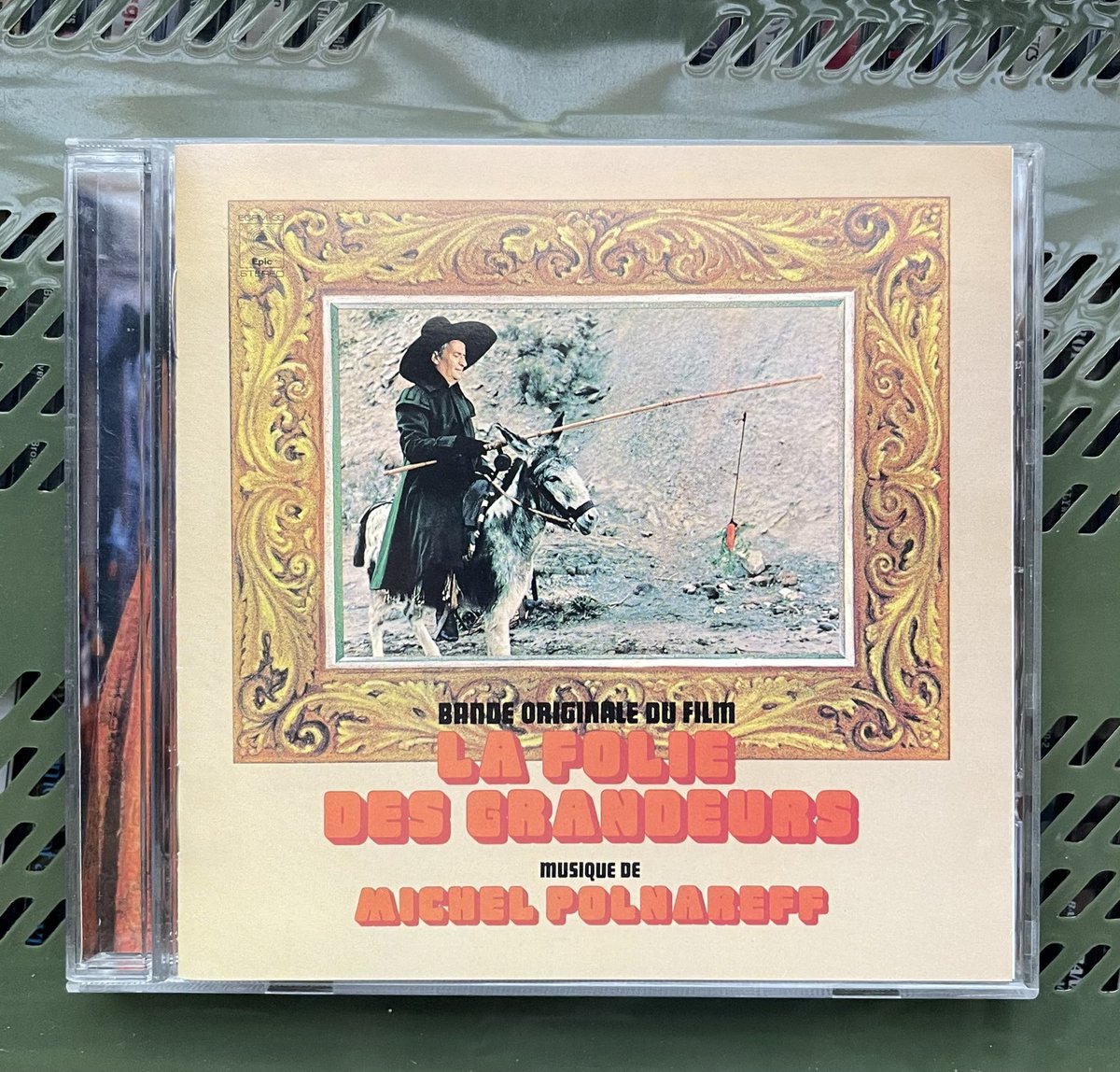 「大乱戦」（1971年）のサントラCD
まるでマカロニ・ウエスタンのようなテーマ曲がかっこいい。
#soundtrack
＃サウンドトラック
＃サントラ
#ルイ・ド・フィネス
＃ミシェル・ポルナレフ
#MichelPolnareff