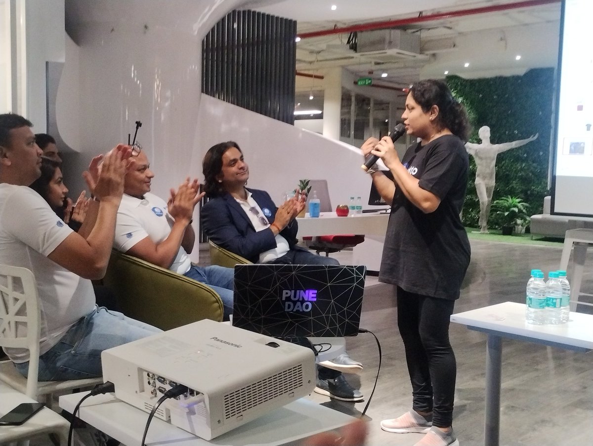 hprasadsakhare's tweet photo. DeFi is the future in finance and make reservations in industry..
#coinDCXPune #DeFiWithOkto https://t.co/FiMSo88b9S