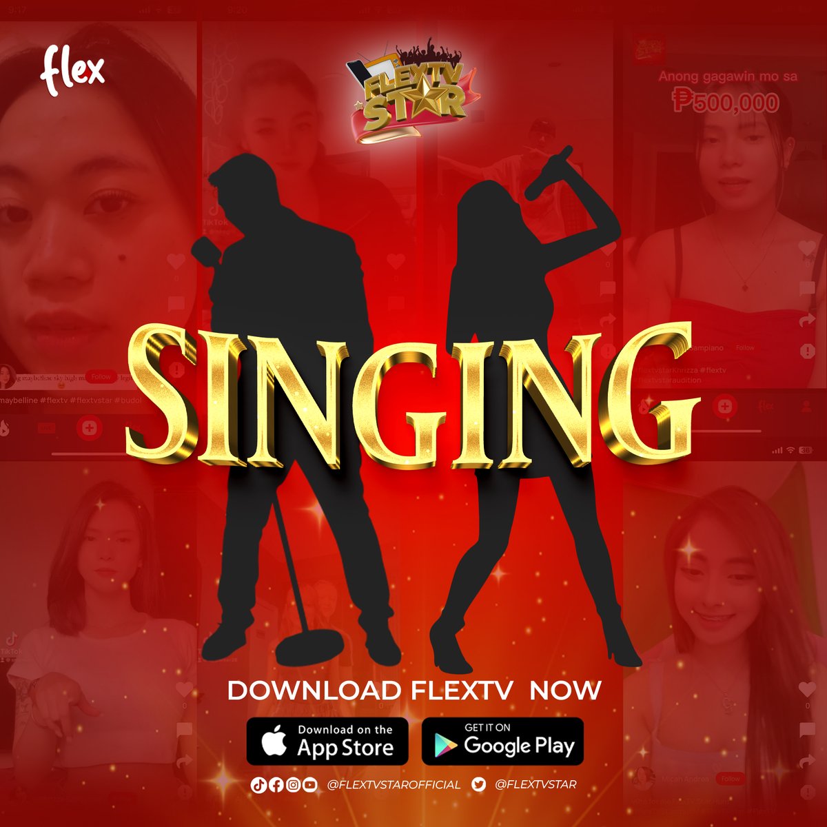 flextvstar's tweet photo. It's your time to shine! ✨ 

Kahit saan ka magaling, sa singing, dancing, acting, make-up, o kung ano pa man, siguradong panalo ka sa suporta! 🤩

TAG MO YUNG FRIEND MONG TALENTED! GOWW!

#FlexTV #FlexTVStar #Philippines https://t.co/b6HyaWHPZW