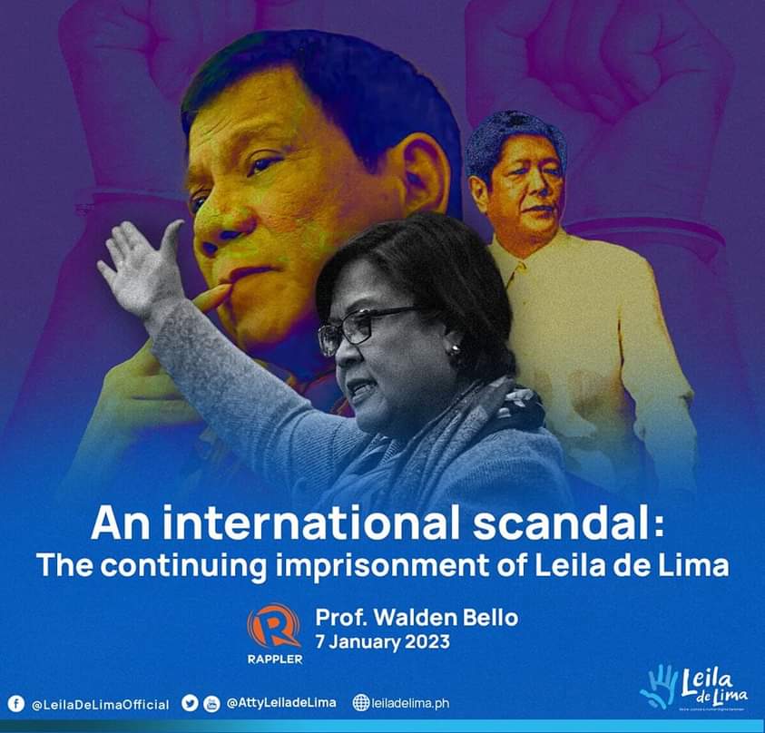 emilianooreyes1's tweet photo. International Scandal is even an understatement because it's a National Shame for the Filipinos are allowing and condoning it at the expense of a hero in the person of Senator Leila de Lima. https://t.co/OiQRCkvT8D