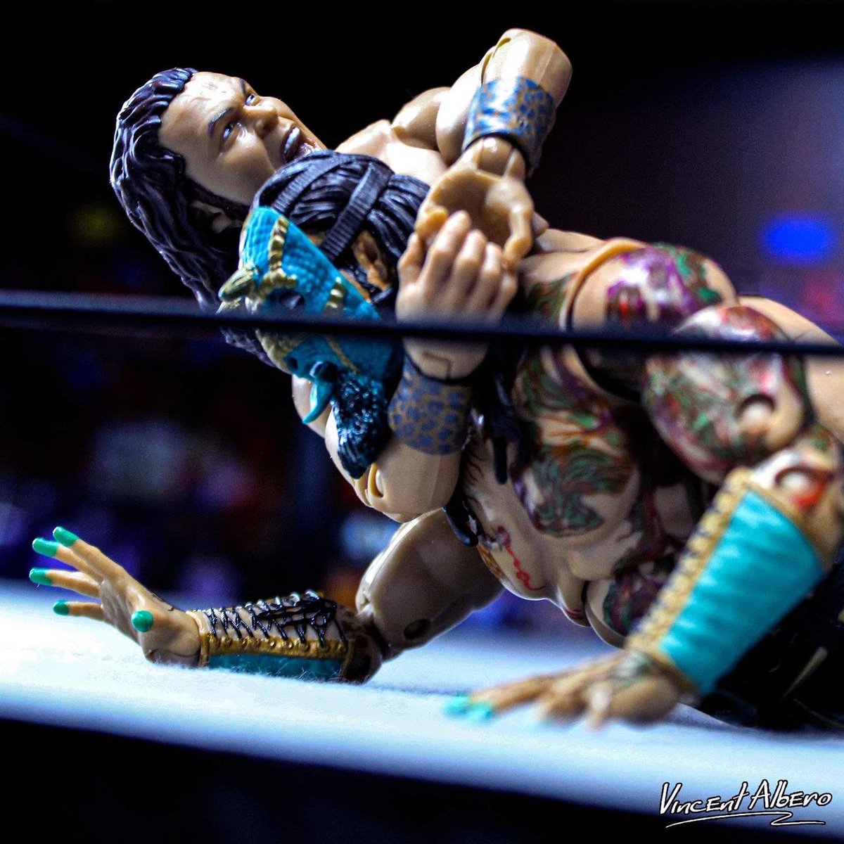 kliqtoys's tweet photo. It was the total surprise of the year 2022 with the betrayal of Luchasaurus during All Out 2022 by betraying his former partner Jungle Boy !!
#Toonami #allout2022 #jurassicexpress https://t.co/0tXx4Bs3fa