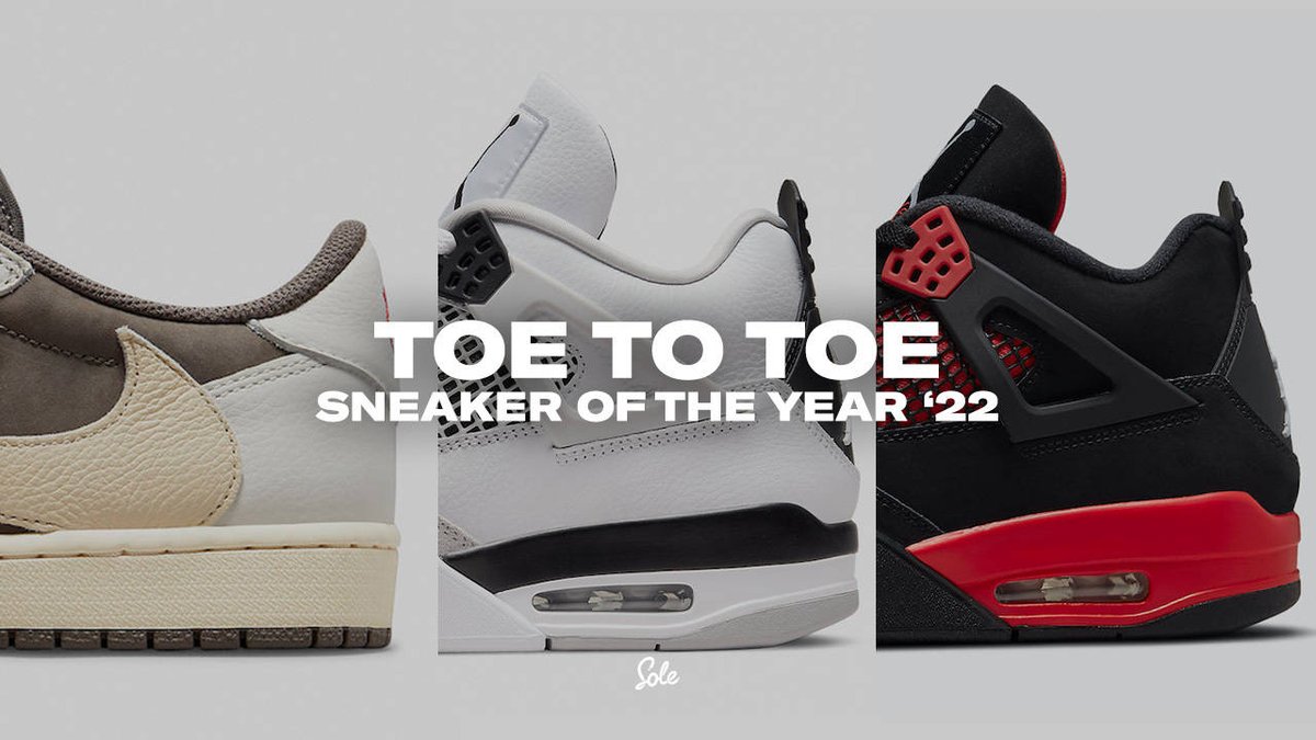 thesolesupplier's tweet photo. Toe to Toe: Sneaker of the Year - The Finale '22 😎 

Link > https://t.co/j9lHgXNfpC https://t.co/08X6SCTvcm