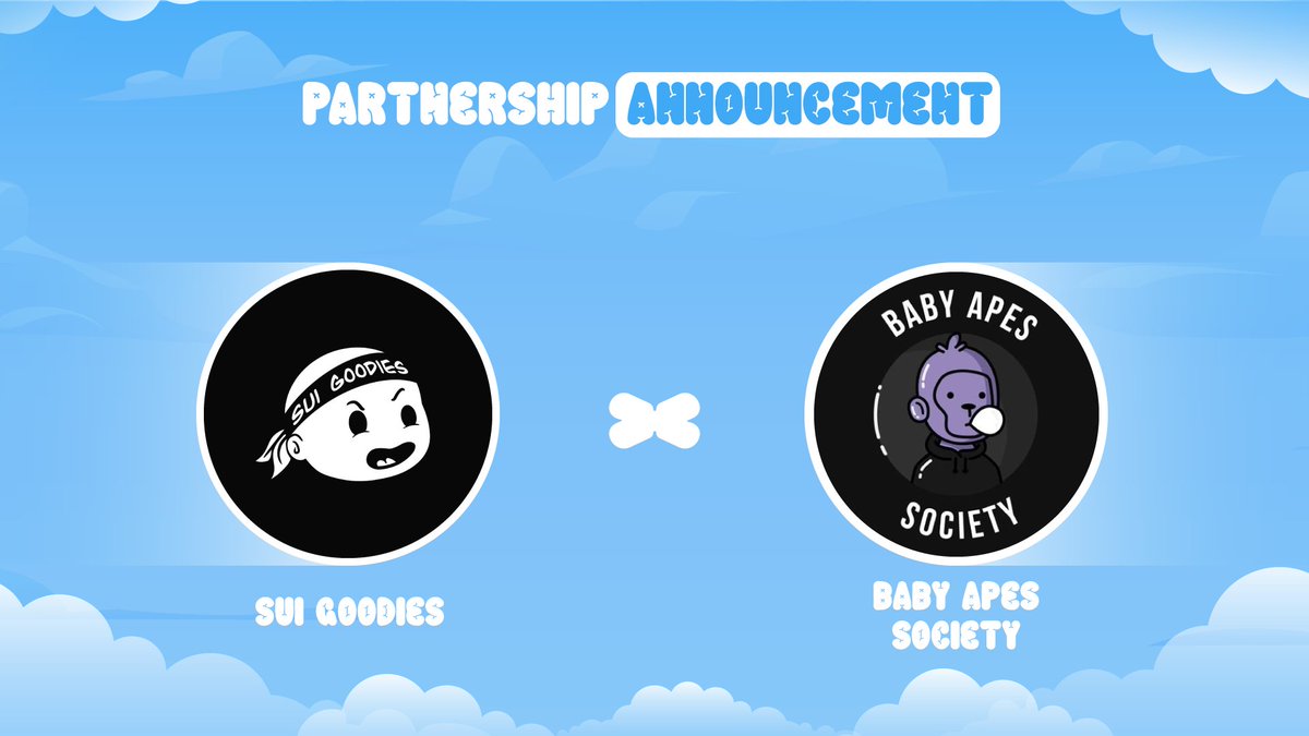 🍭w00p we have great news🍭 

We are happy to announce a joint giveaway with @babyapessociety 🐒

We're sure you're just as excited as we are 🤙🏼

🎁2x WL @babyapessociety and 5x WL <a href="/sui_g00dies/">Sui G00dies | SOLD OUT</a> 

Simple : 
 ⁃ Follow <a href="/sui_g00dies/">Sui G00dies | SOLD OUT</a> &amp; @babyapessociety
 ⁃ RT, like, tags 3 friends