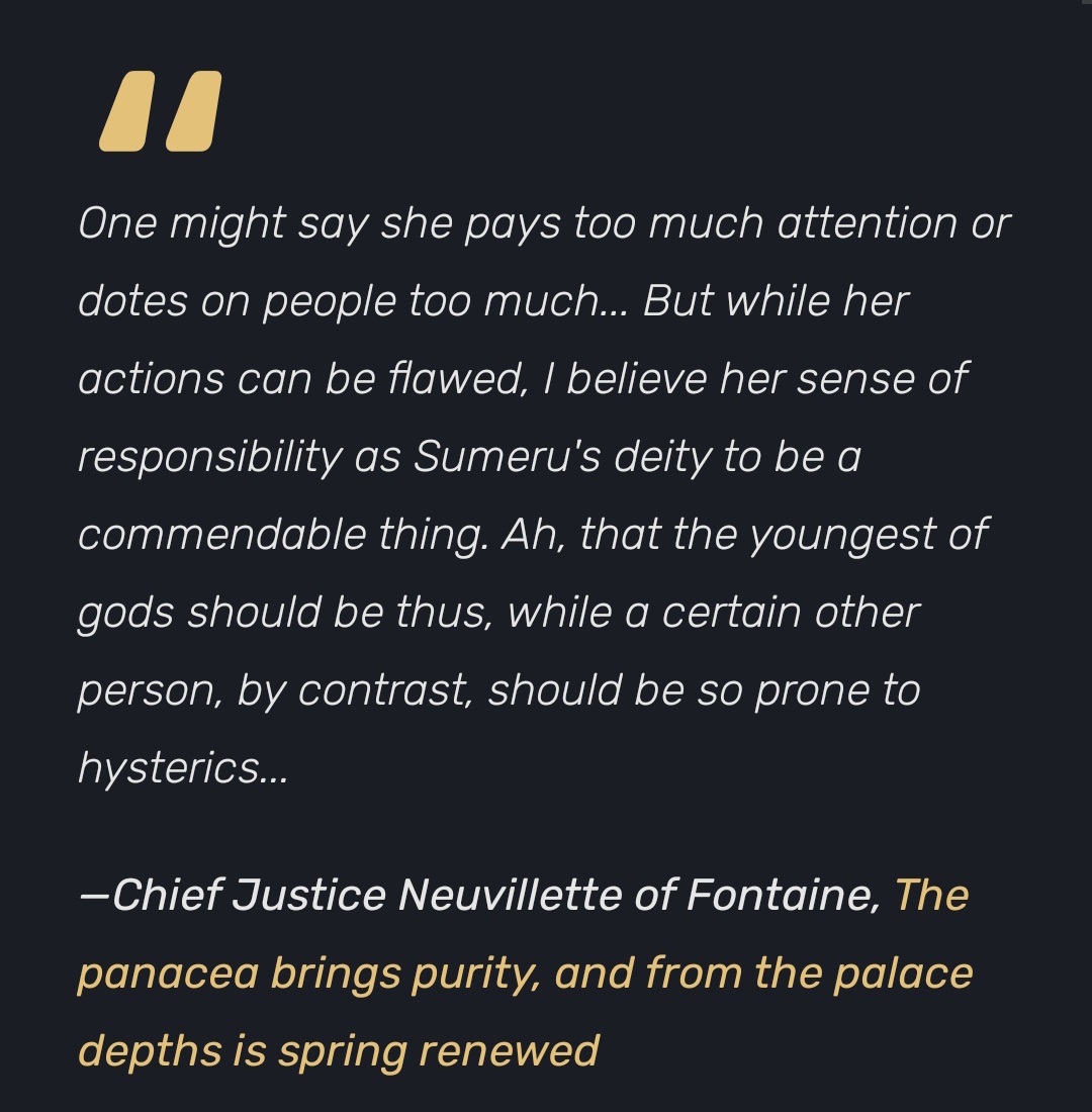 🧍‍♀️🍞 on Twitter: "HE IS NEUVILLETTE THE CHIEF JUSTICE OF FONTAINE THAT