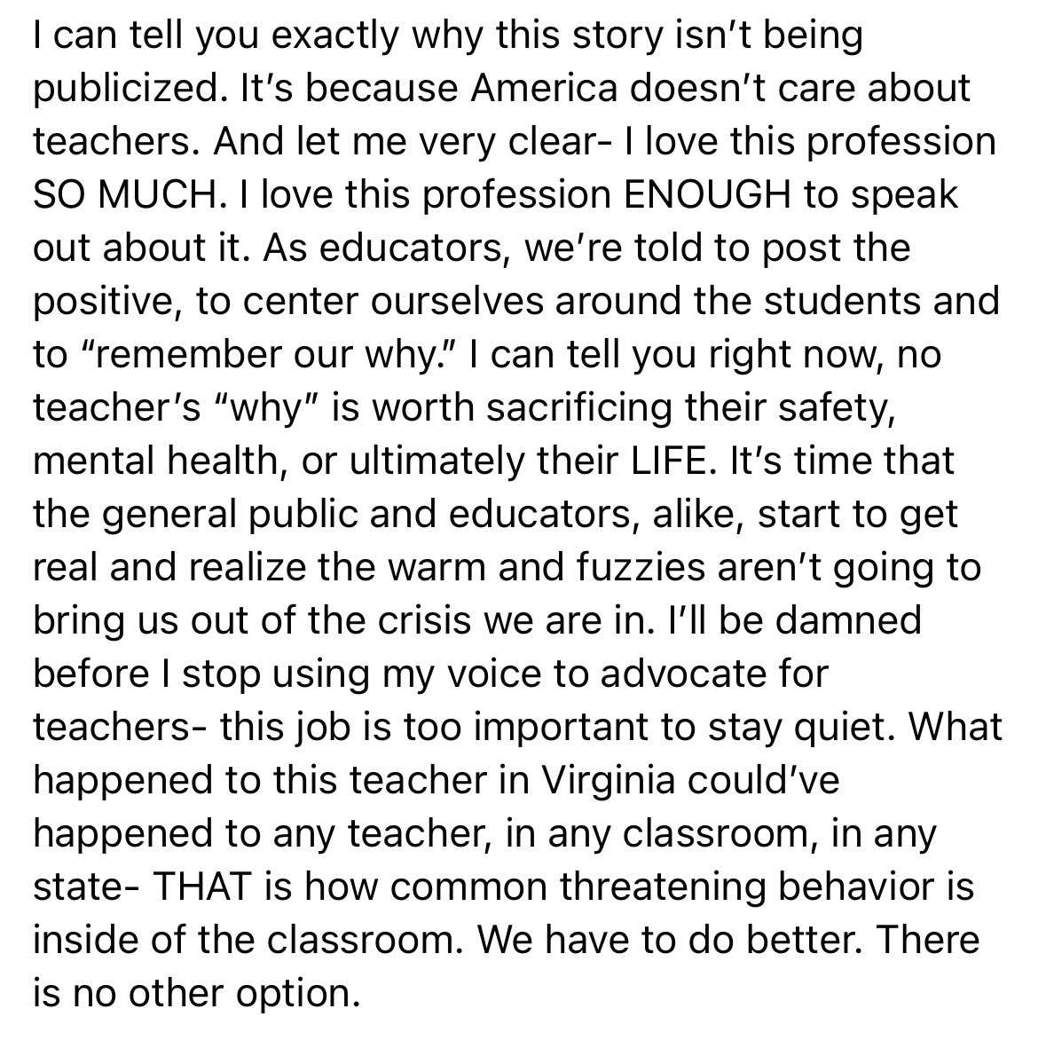 More thoughts this morning.