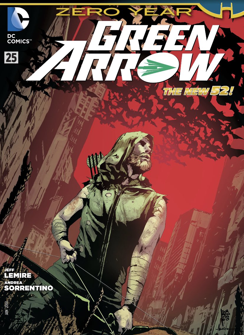 chelsdaniel280's tweet photo. Green Arrow #25 Cover - Art by Andrea Sorrentino and Marcelo Maiolo
#GreenArrow #ZeroYear
#New52 #dccomics https://t.co/zieqC7ypgV