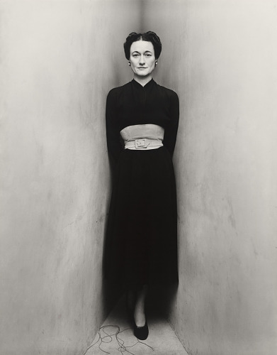 #Photography #Monochrome #IrvingPenn Portrait of #WallisSimpson