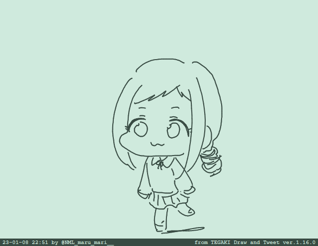 #tegaki_dt 