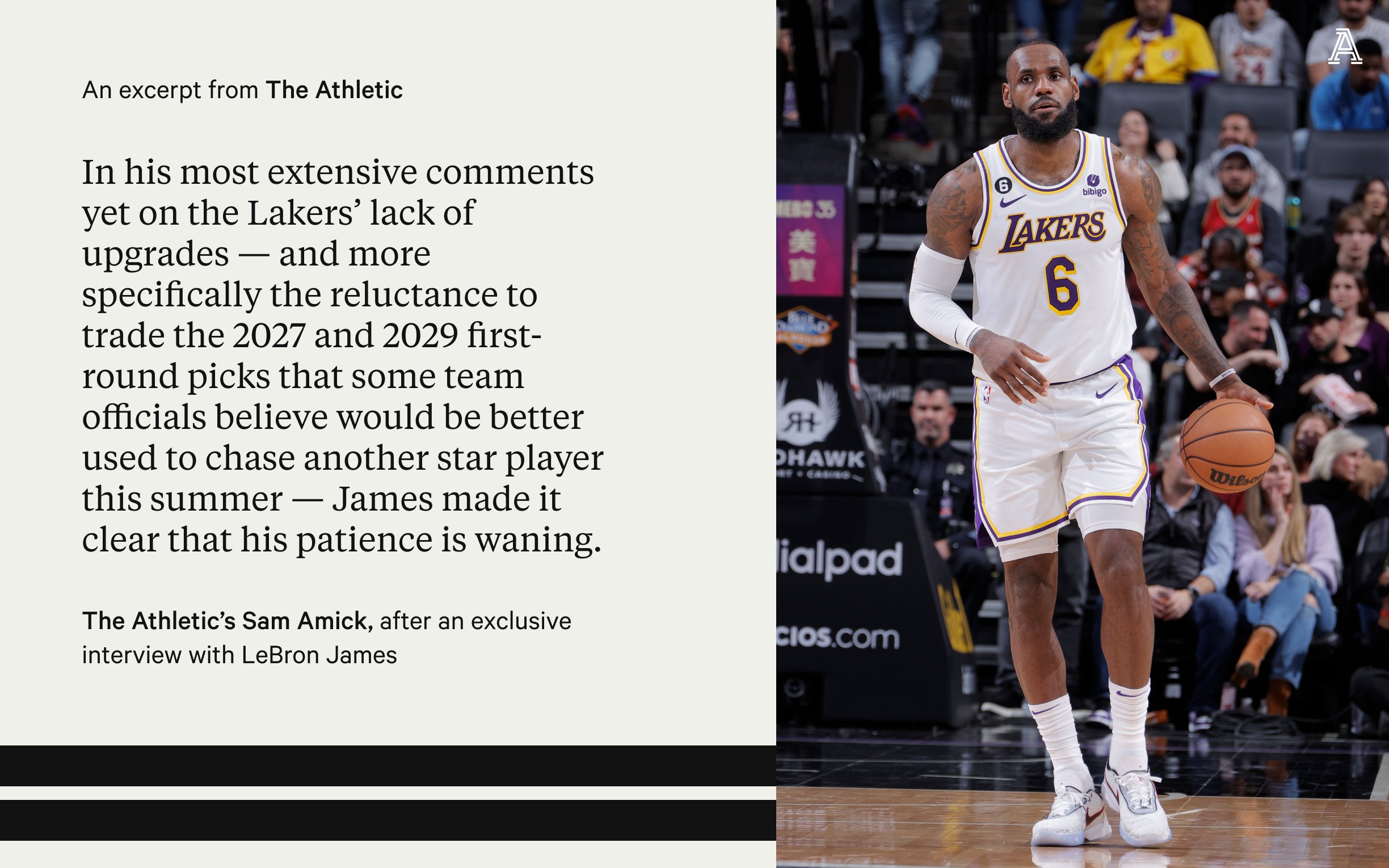 Lebron the sales athletic