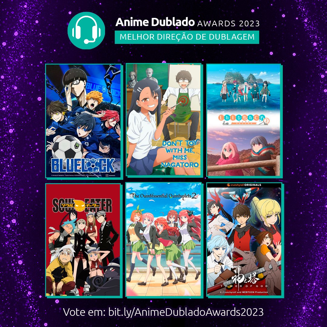 Anime Dublado on X: Indicados a Melhor Continuação de Dublagem! 🏆 Vote em    / X