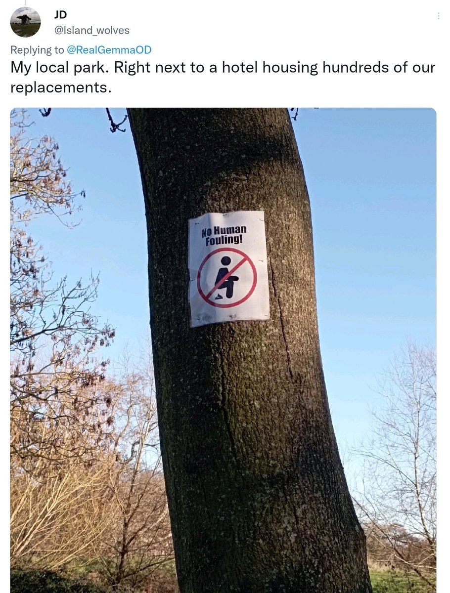 blockmesideways's tweet photo. It's in English JD.

Perhaps it's aimed at you?

#Immigration 
#racist https://t.co/WPVywnY1oV