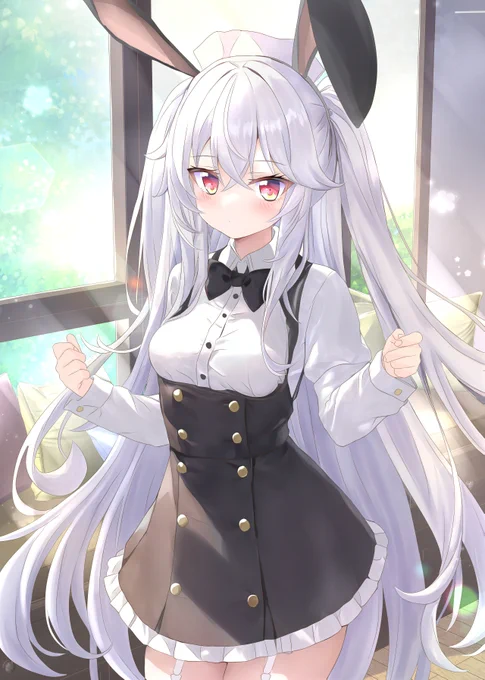 兎年なので兎っ娘ちゃんです!#イラスト 