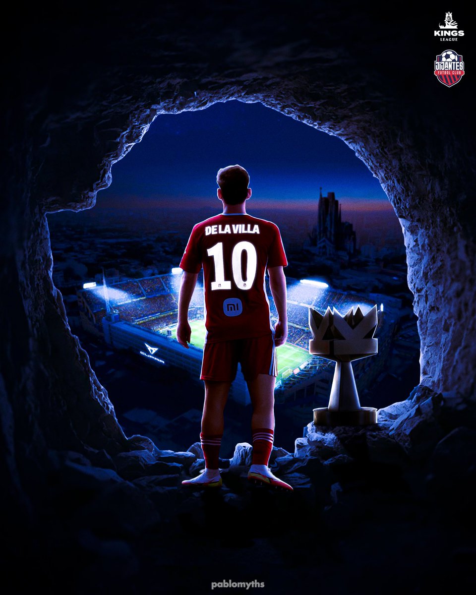pablomyths's tweet photo. Hoy toca DERBI ⚽️🏟️ 
@JijantesFC vs @RayodeBarcelona 

Edit by @pablomyths 

#kingsleaguejornada2 👑
#kingsleague #jijantes #pique #poster #football #twitch #ibai #jijantesfc #delavilla #saviola #enigma #enigma69 #KingsLeagueInfoJobs https://t.co/skLKopQtBr