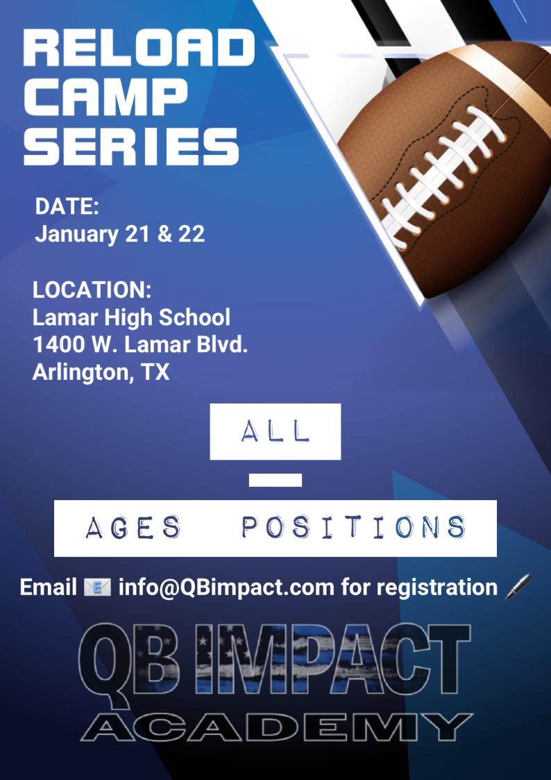 ITS ALMOST TIME!! 
Registration for Dallas Reload wrapping up quickly. If you have any questions hit the message button!
<a href="/QBimpact/">QB Impact</a> #DFWDimes