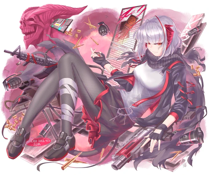 アークナイツの過去絵は結構あるのよ? 