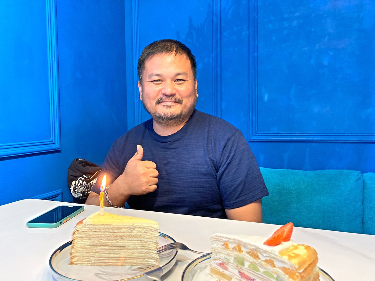 人生第一次生日有朋友幫我慶生