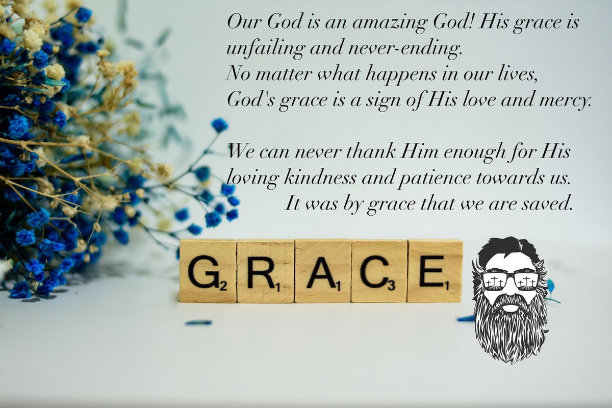 LesCastillo76's tweet photo. "Our God is an amazing God! His grace is unfailing and never-ending. No matter what happens in our lives, God's grace is a sign of His love and mercy. We can never thank Him enough for His loving kindness and patience towards us. #graceofGod #HeLovesUs #Forgiven #DivineMercy https://t.co/xNBX28Qtx2