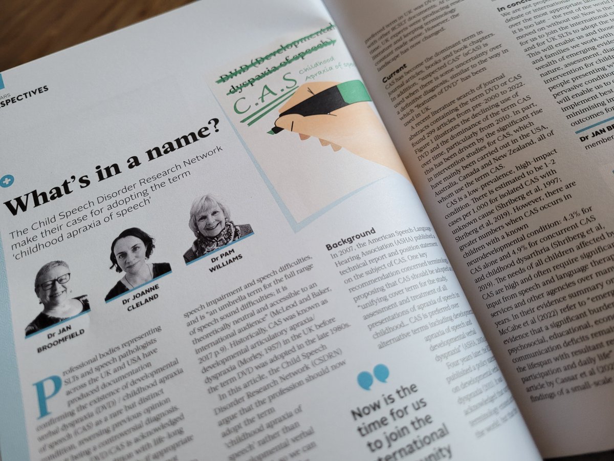 CSDR Network (@csdrnetwork) on Twitter photo Check out the latest edition of the <a href="/RCSLT/">RCSLT đź’™</a> Bulletin where we explain why the UK should adopted the international terminology Childhood Apraxia of Speech #CAS Check out the latest edition of the <a href="/RCSLT/">RCSLT đź’™</a> Bulletin where we explain why the UK should adopted the international terminology Childhood Apraxia of Speech #CAS
