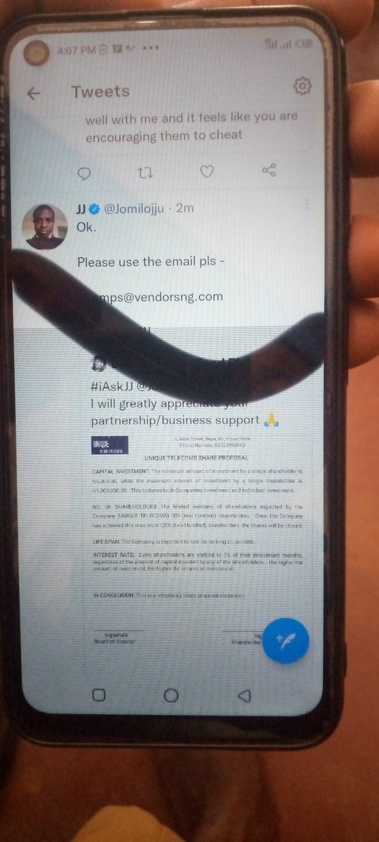 AdeoyeOladimej5's tweet photo. #AskJJ
I have Ask before but my acct was suspended, I know your rules and regulations sir, but you can't reach out to on a suspended account, its about my phone sir, the screen cost 12k and I was able to gather 5k pls assist me with the remaining cash, God bless
@Jomilojju https://t.co/7wqNYRCMW5