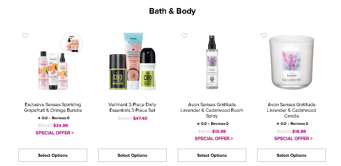 KatlynAvon23's tweet image. Here's just a taste of what's new right now, dive on in for so much more. There are so many deals that you could get on your personal favorites. These won't last forever so get them while you can!!!
avon.com/category/whats…