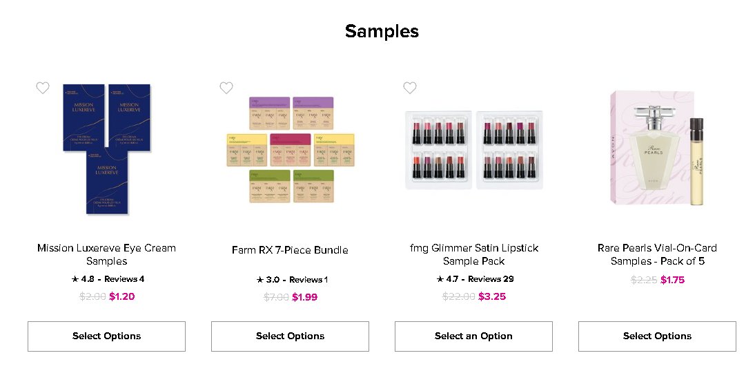 KatlynAvon23's tweet image. Here's just a taste of what's new right now, dive on in for so much more. There are so many deals that you could get on your personal favorites. These won't last forever so get them while you can!!!
avon.com/category/whats…