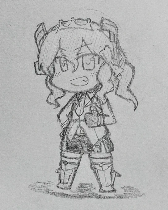 今夜のお絵描き
どっちも結構良い感じでかけた気がする 