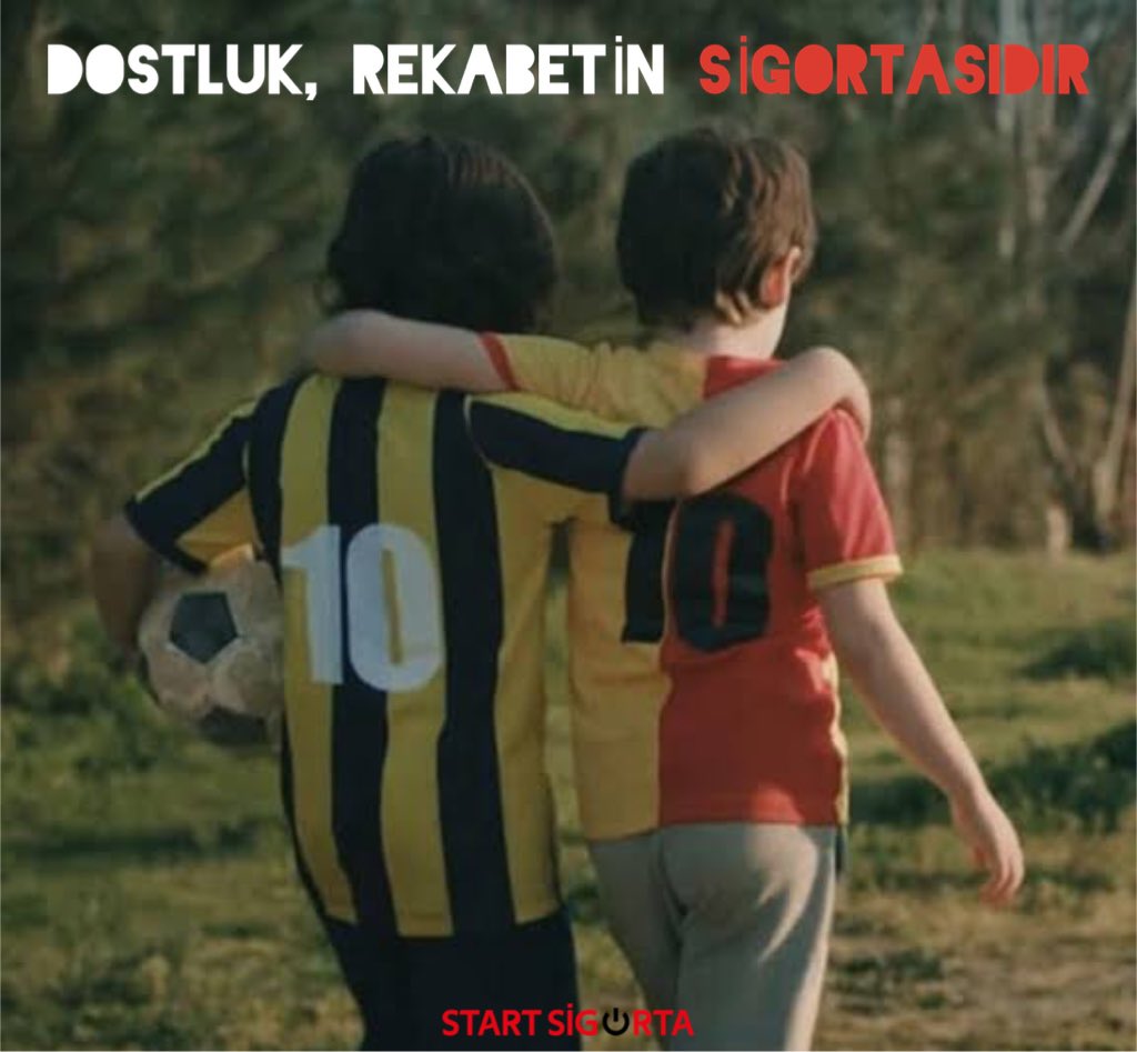 StartSigorta's tweet photo. Bugün ‘Dostluk’ kazansın 🤍 #FBvsGS https://t.co/vsUI38kpcR