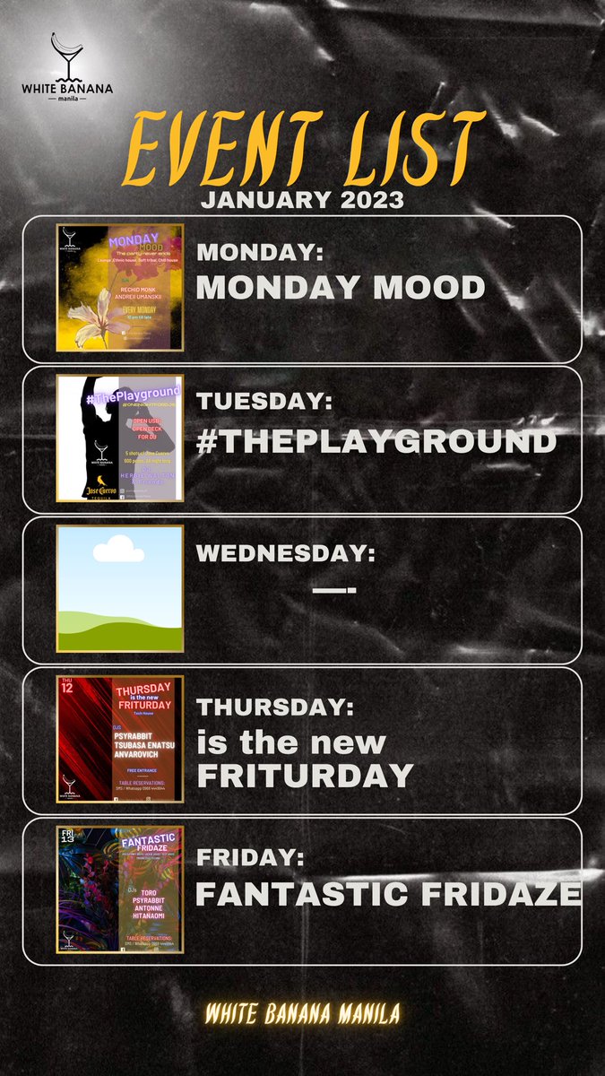 We’re just waiting for the Wednesday poster☺️Don’t drink and drive. We got a cozy bed ready for you this weekend at White Banana Manila. Bunkbeds are at 800🥰Call +639171932227 for a fuss-free reservation☎️

Have a staycation with us. Your #PoblacionMakati all-in-one!
#hostelph