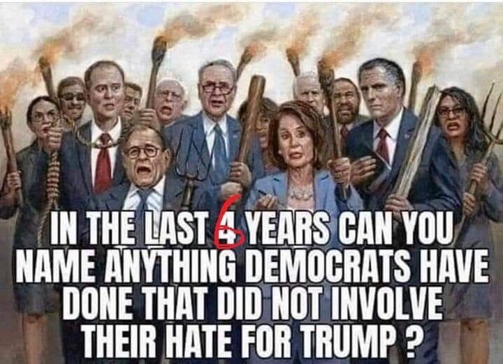 Donald J Trump brought the deep state corruption to America’s attention exposing them. Folks you can choose to close your eyes to the truth but it doesn’t change it! Truth will stand when the world is on fire. This is his only crime which isn’t a crime at all!