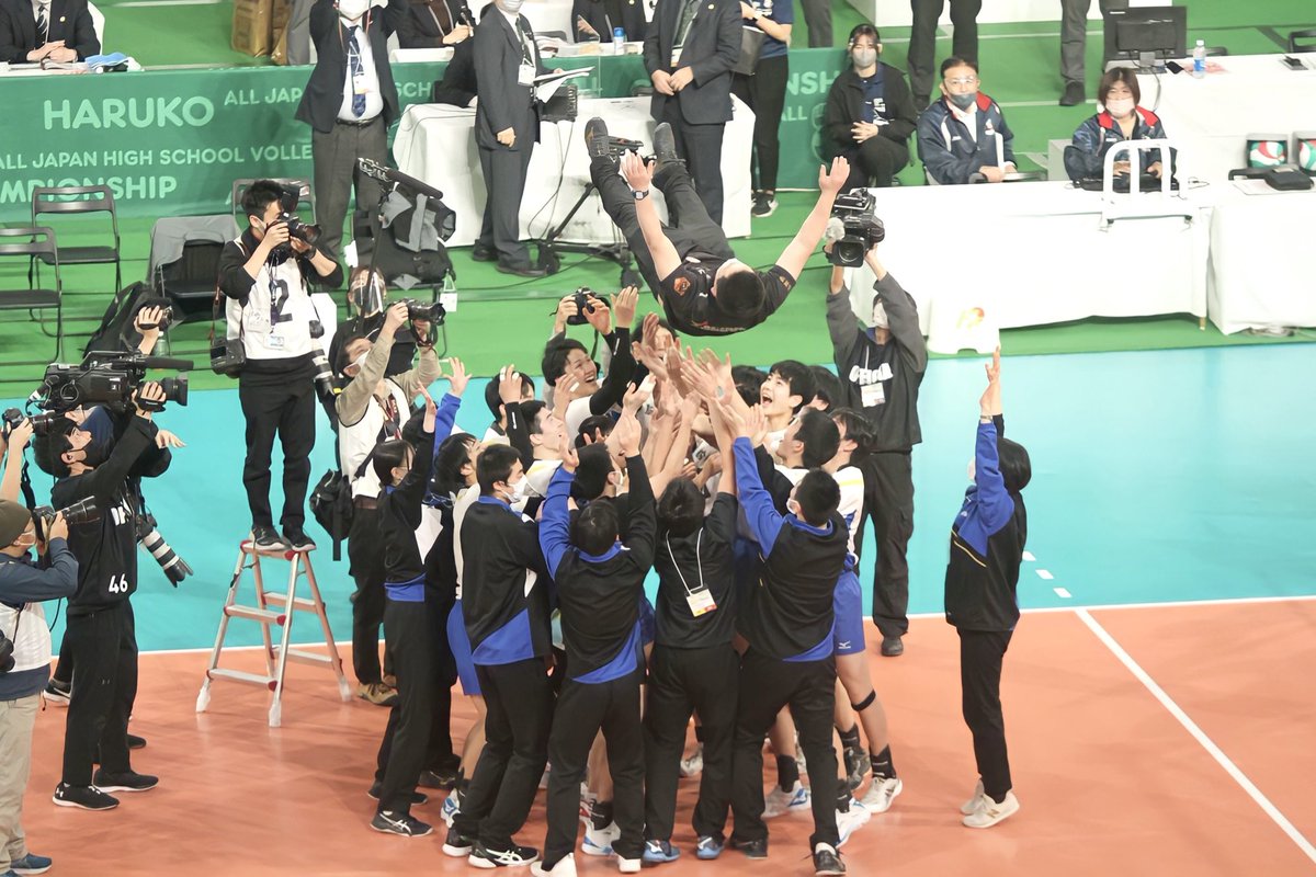 😭🥇
#駿台 #駿台学園 #春高 #春高バレー
