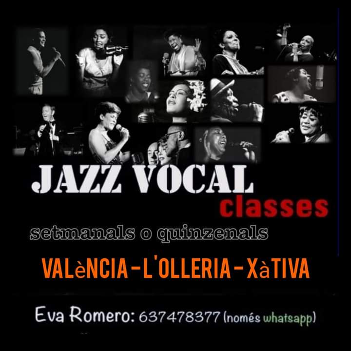 evaromerojazz's tweet photo. Classes de cant jazz.
Matrícula oberta tot el curs.
#classesdecant #cantjazz #jazzvocal #jazz #vocaljazz #jazzsinger #jazzwoman #sedajazz #jazzValència #València #Xàtiva #lOlleria https://t.co/gBVhNqj5RD